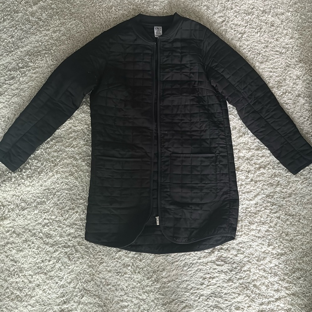 Black long jacket